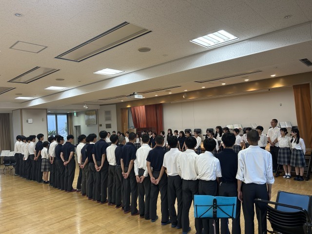 メモリアルホールでの交流の様子②