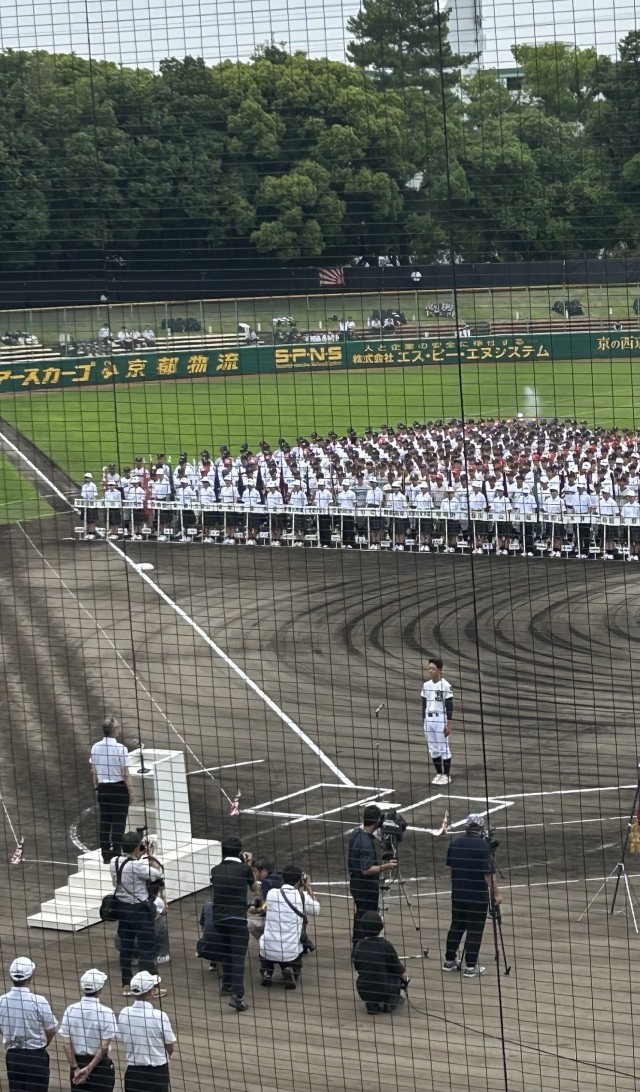 西本主将の選手宣誓