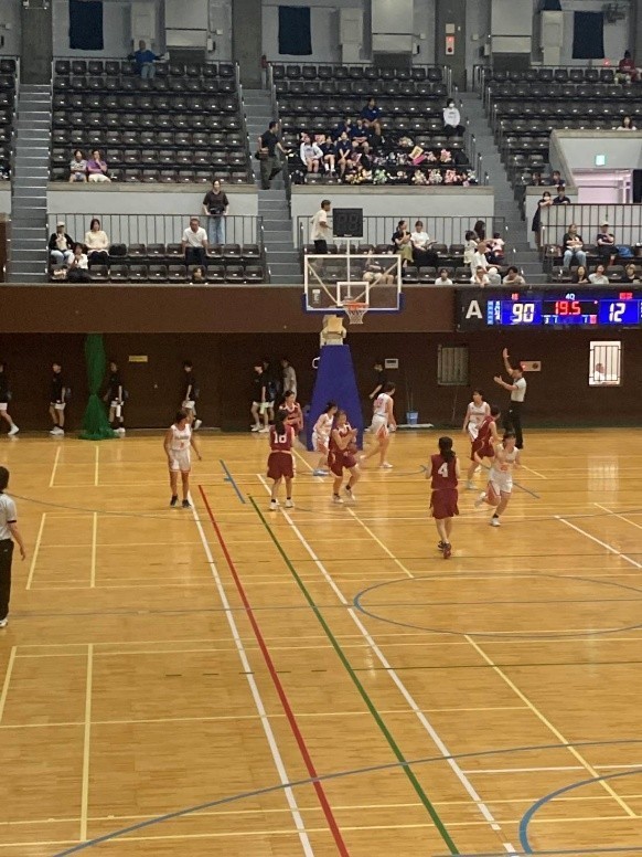 試合中