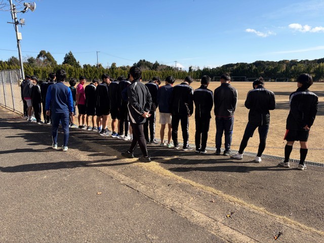 自分を成長させてくれたグラウンドへ挨拶