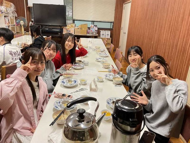 試食の様子です