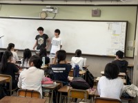 SHRの様子