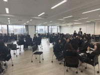 リズムゲームの様子(１組)