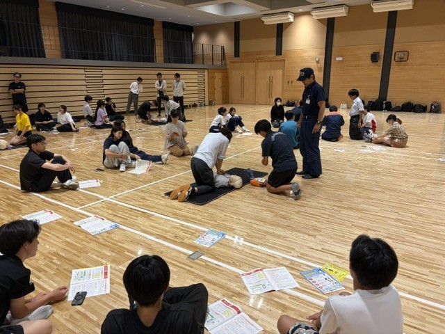 実技：胸骨圧迫とAED