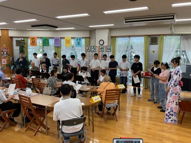 G.ソレイユさんとの合唱