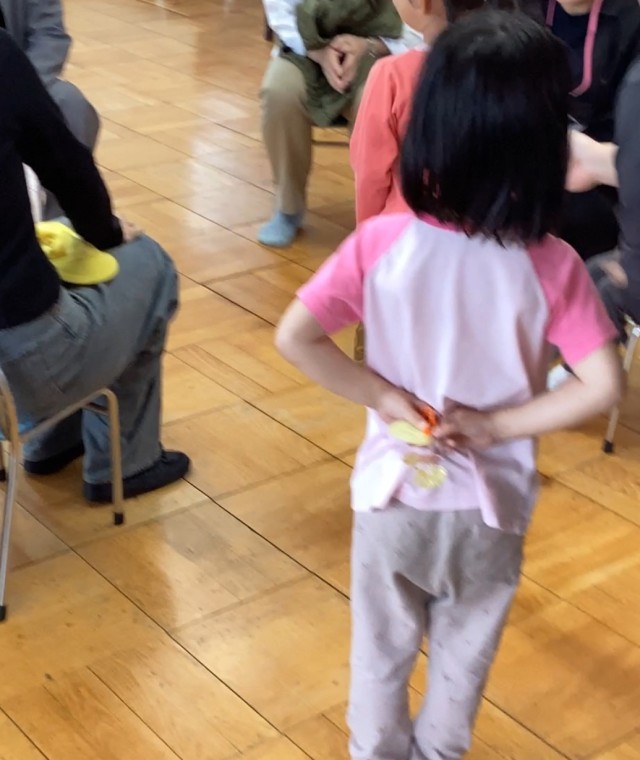 プレゼントを渡したよ