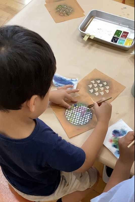 型染め体験