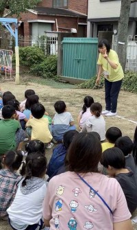避難訓練の様子