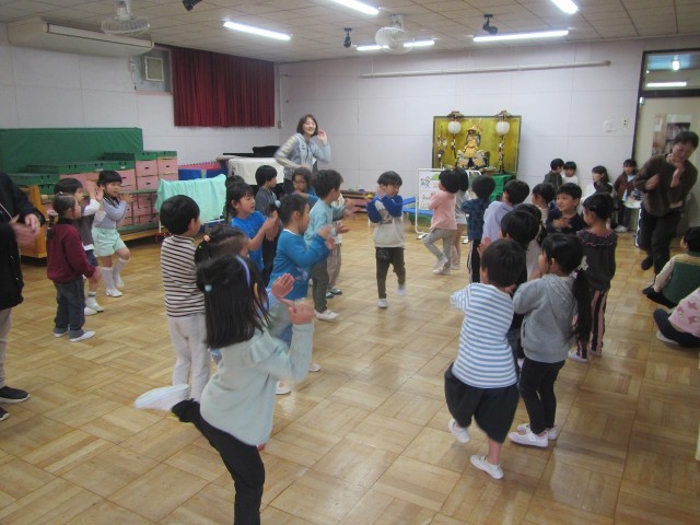 「ちょっとだけ体操」を踊ったよ！