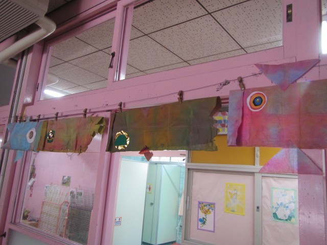 こいのぼりに変身！